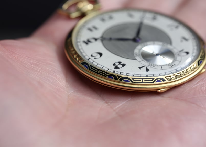 AX-59A ゼニス クロノメーター ZENITH Chronometre 薄型懐中時計