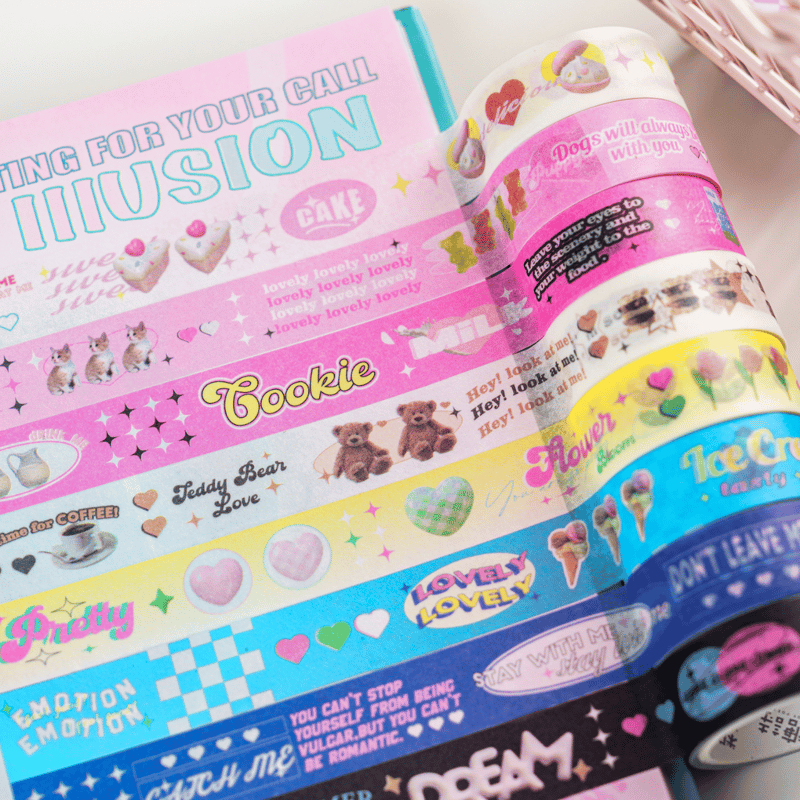 マスキングテープ カラフル A 【MT5】 | POPPiN! ROOM 推し活雑貨