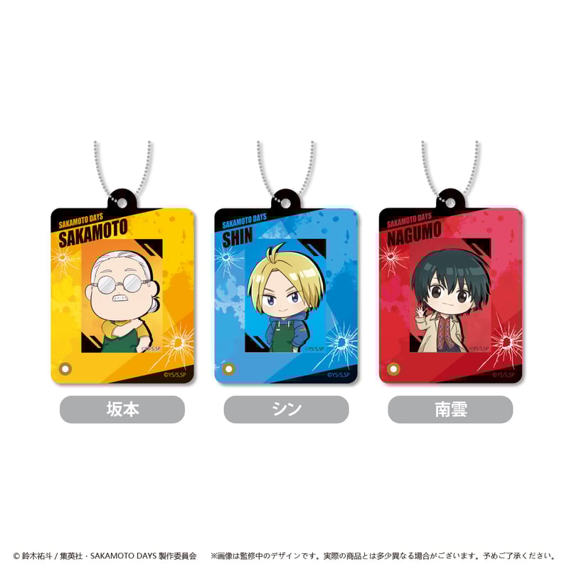 SAKAMOTO DAYS ミニフォトフレームアクリルキーホルダー | TAPIOCA onl