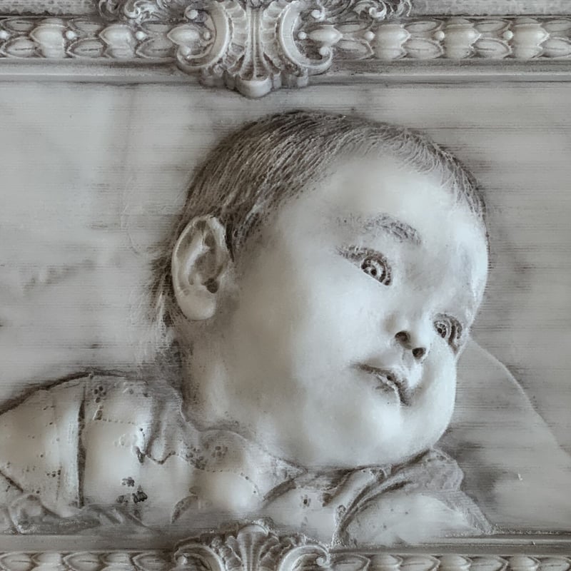 豪華額】カスタムメイド・大理石レリーフ【肖像彫刻】 | 石のシンシア