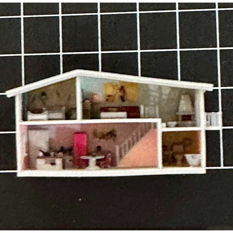 ミニチュア ミニミニドールハウス リカちゃんに フィギュアに 1/64より