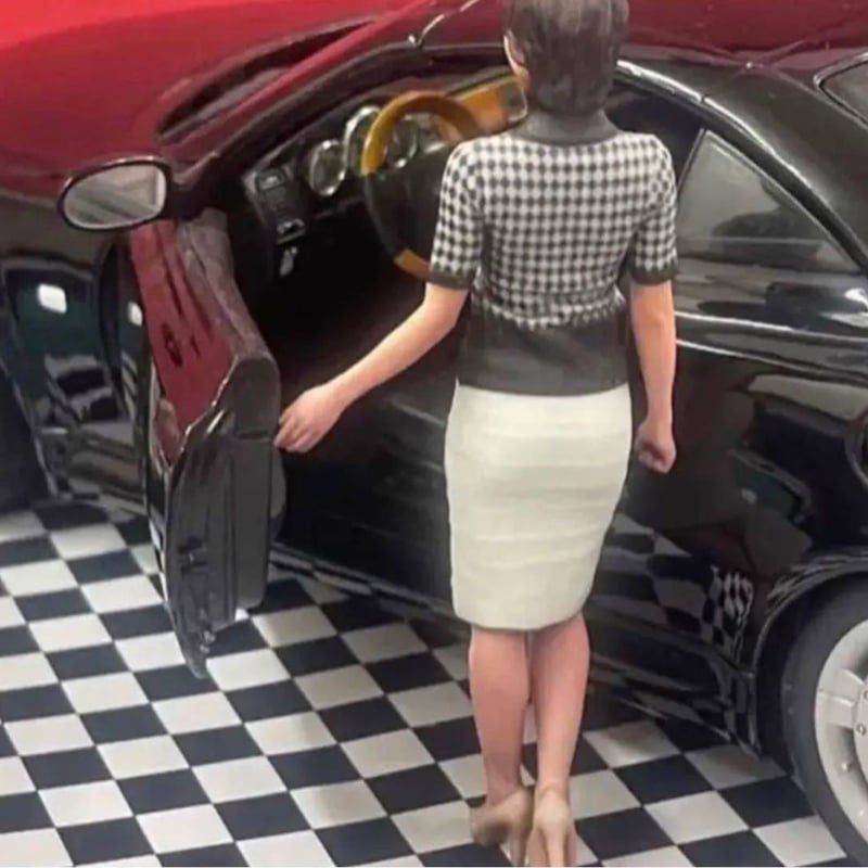 1/18☆25-1☆フィギュア☆ミニカーに☆ジオラマに☆1/64より大☆リアル