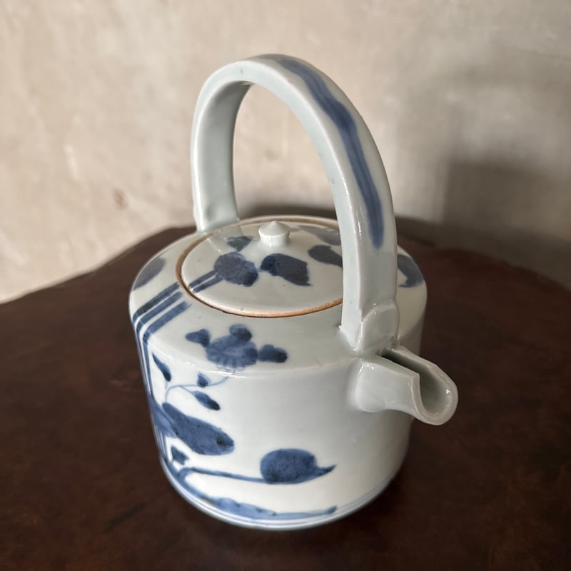 古伊万里 染付蓮子文 水注/銚子/酒器 | Kaikaroman ONLINE STORE