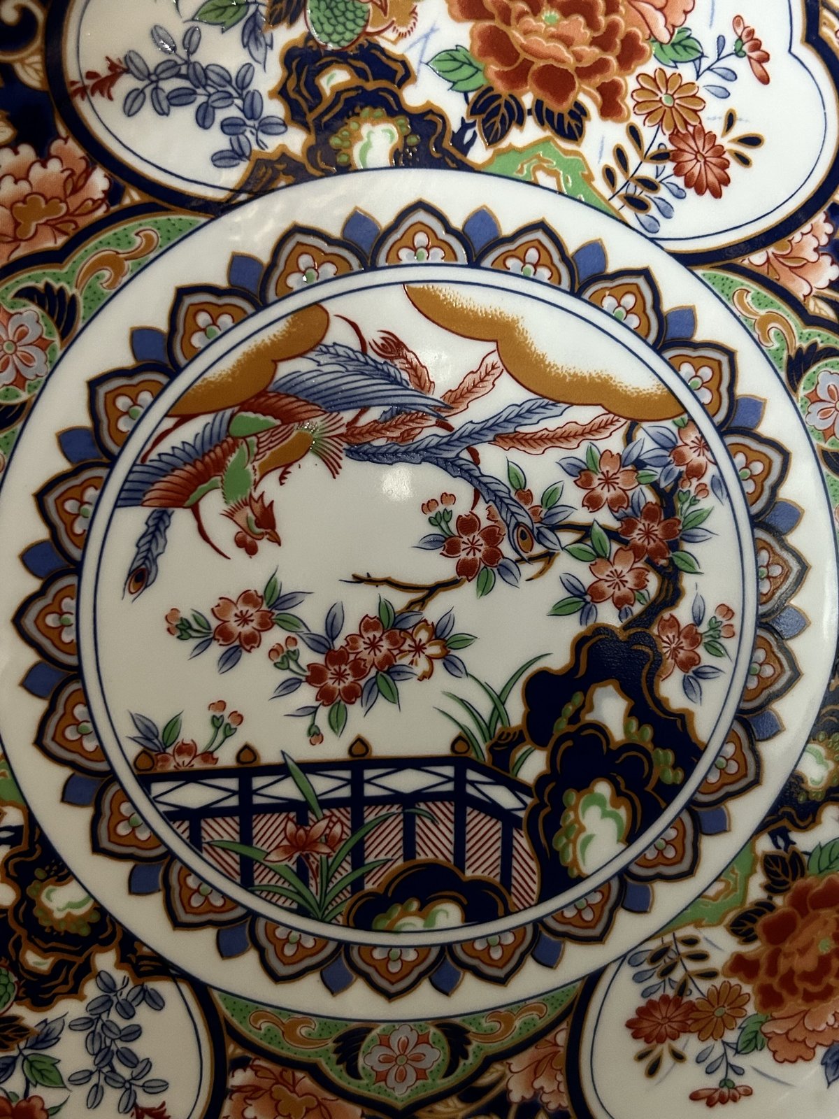 有田焼の大皿A/大喜陶苑/骨董/絵柄 | 骨董・アンティークのオンライン