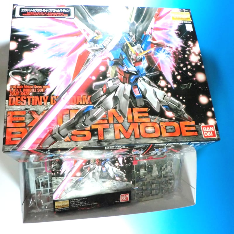 ガンダムSEED DESTINY BANDAI MG 1/100 デスティニーガンダムエクスト