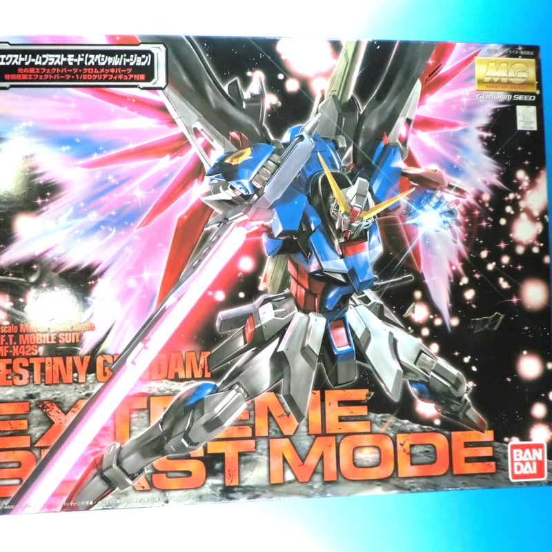 ガンダムSEED DESTINY BANDAI MG 1/100 デスティニーガンダムエクスト