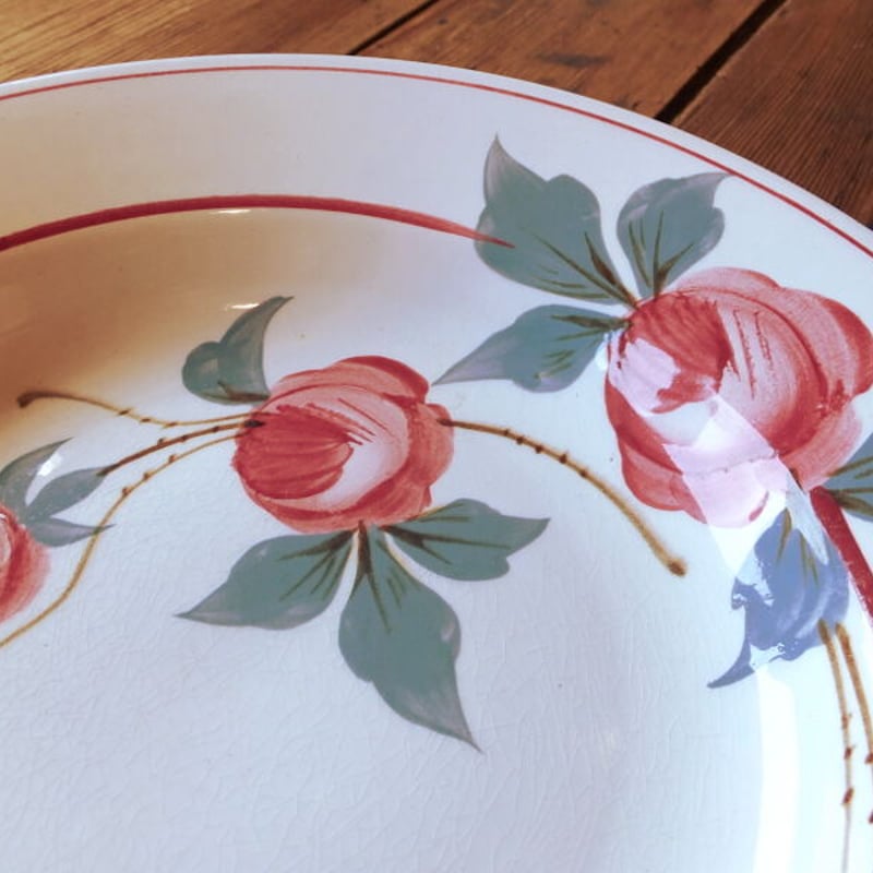 French Ceranord St.Amand Plate - フランスのプレート - |