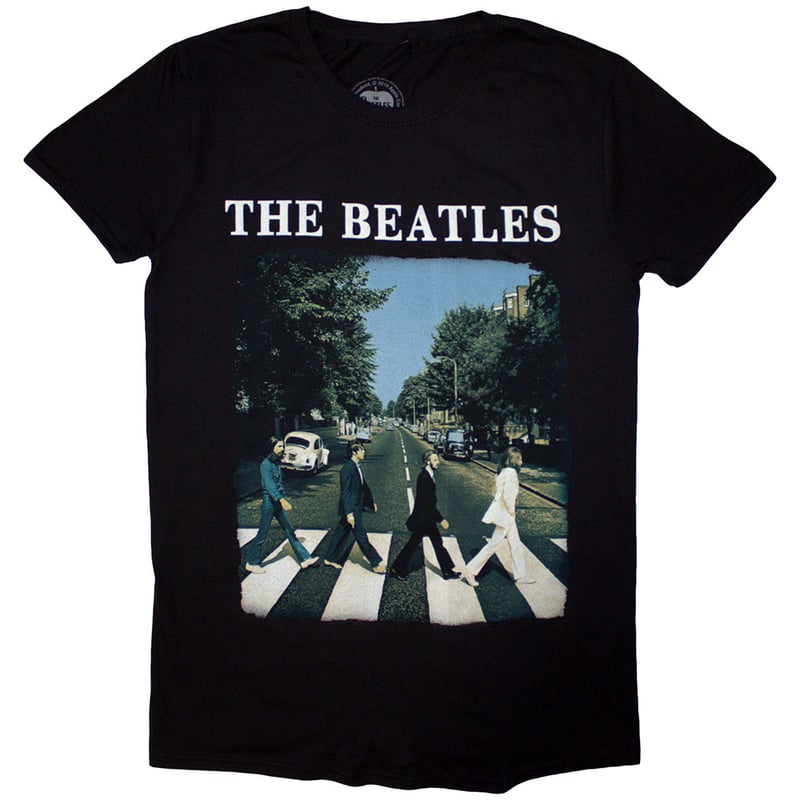 公式新品】 THE BEATLES - ABBEY ROAD & LOGO ザビートルズTシ