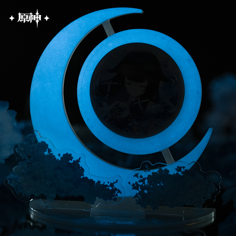 原神公式店】新月的祝福 コロンビーナ 缶バッジ ディスプレイスタンド