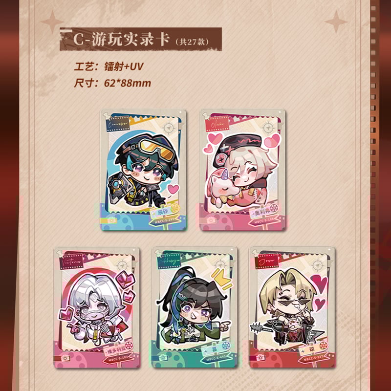 無期迷途】Hitcard コラボ トレーディングカード 第2弾 36BOX 3564元