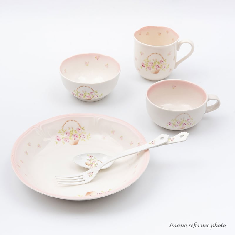 イマン ローズバスケット パスタプレート | Frenchchic