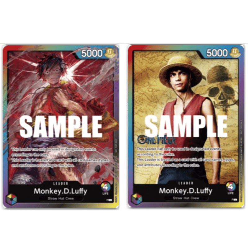 未開封】ルフィ 全色リーダー 2種セット | Huskita TCG