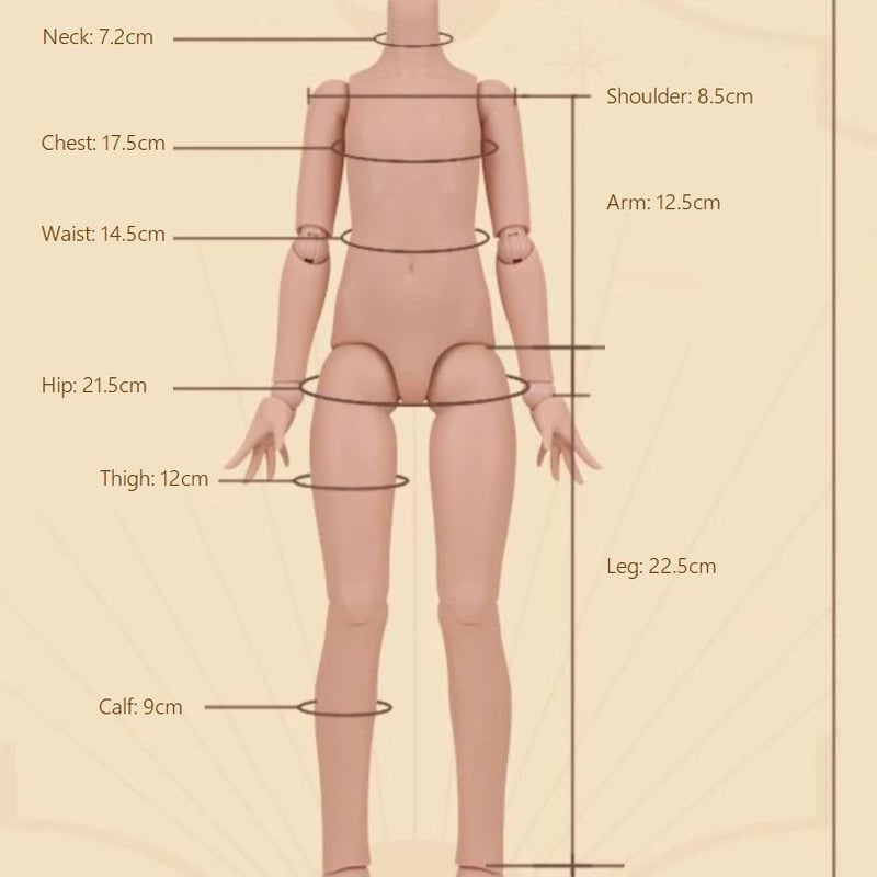 Imomodoll 1/4男の子ドールボディ MimiDog body 2.0Ver 咪咪犬ボ