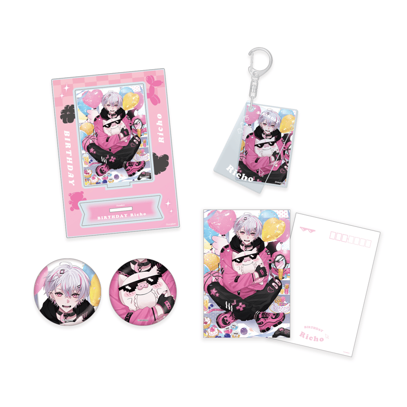 ClariS ファンクラブ直筆サイン入りバースデーカードグッズセット