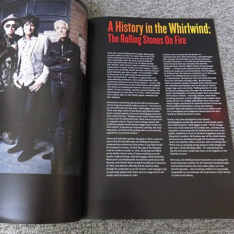 ザ・ローリング・ストーンズ「14 ON FIRE Tour」パンフレット/BL5-R1