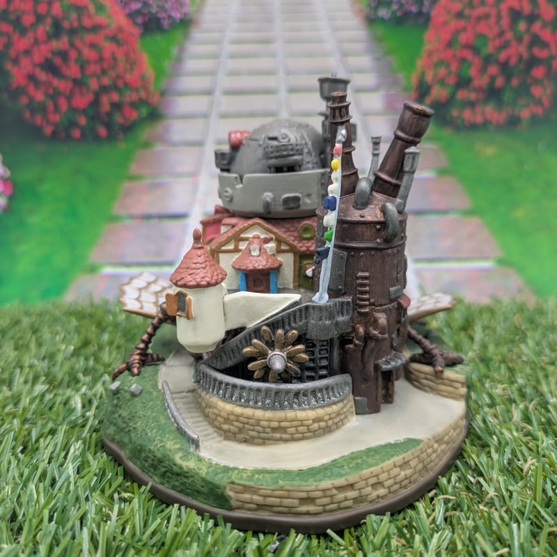 当選品 ハウルの動く城 ジオラマ 置物 ハウルの動く城 置物