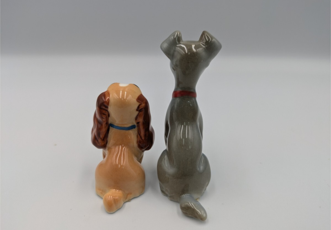 ディズニー わんわん物語 レディ&トランプ ペア置物 | よしつねの秘密基地