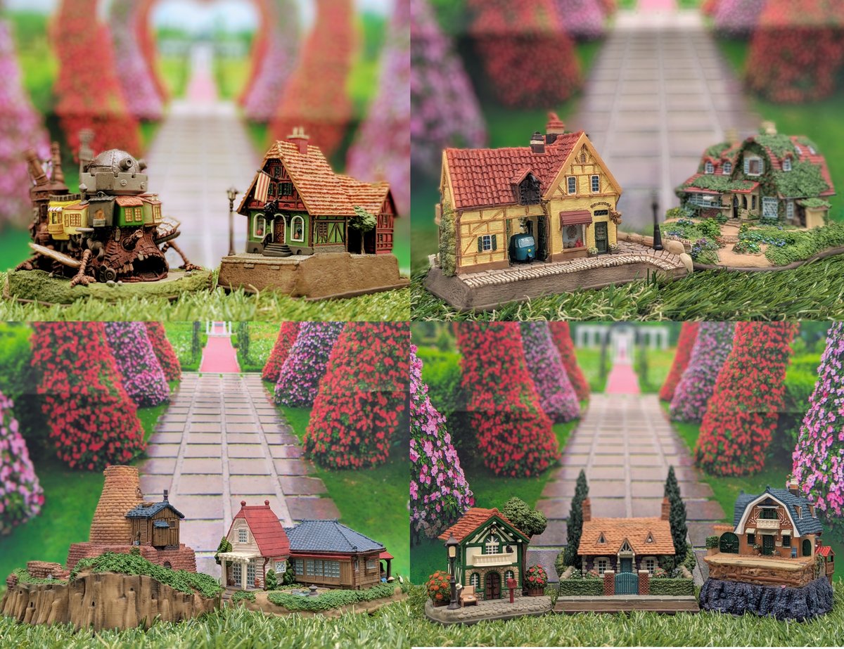 ジブリパーク限定 建物シリーズ 全9種セット ジオラマ フィギュア