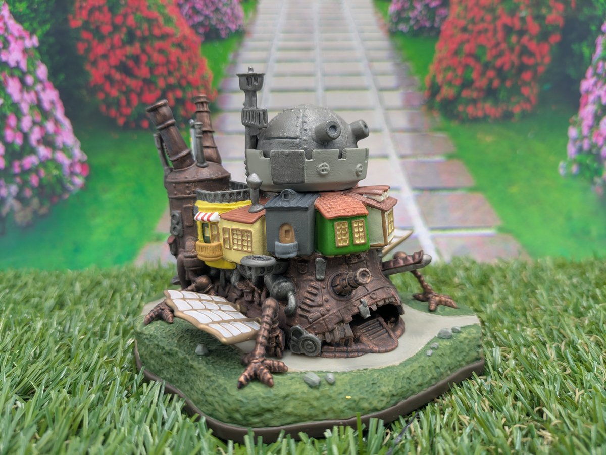 ジブリパーク限定 建物シリーズ ハウルの動く城 ジオラマ フィギュア