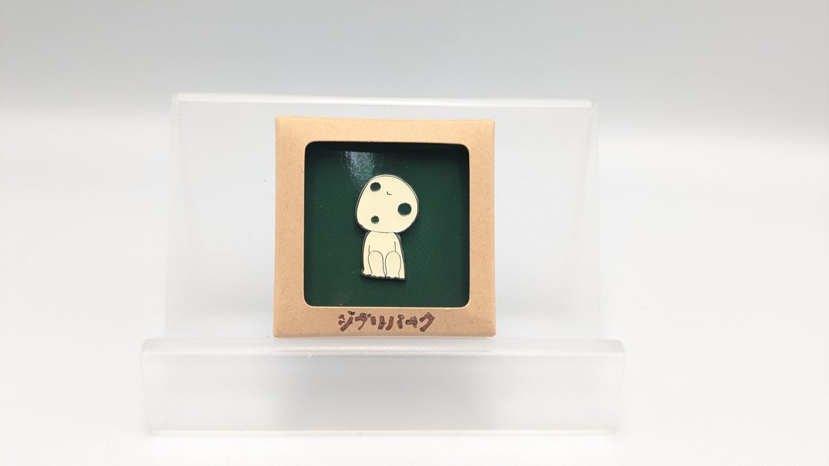 ジブリパーク限定 ピンバッジ 2種セット もののけ姫 サン土面 コダマ