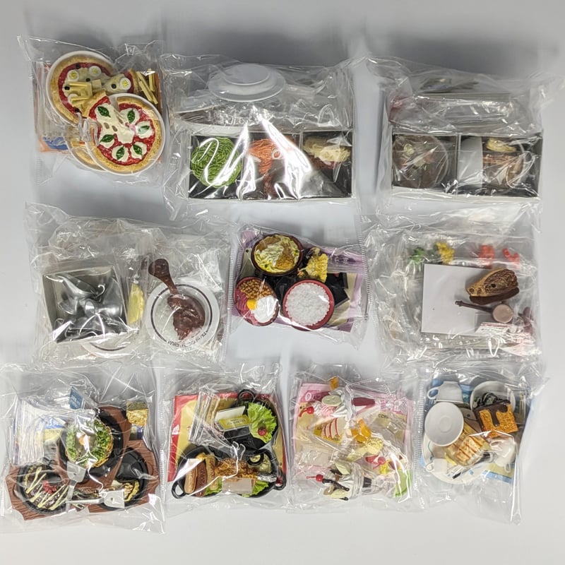 リーメント ぷちサンプル 元祖食品ディスプレイ 全10種 コンプリート