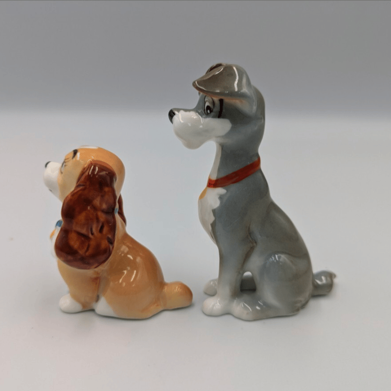 ディズニー わんわん物語 レディ&トランプ ペア置物 | よしつねの秘密基地