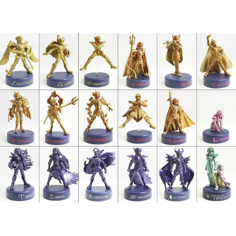 聖闘士星矢 ミニフィギュアセレクション II. 新たなる聖戦 18種セット