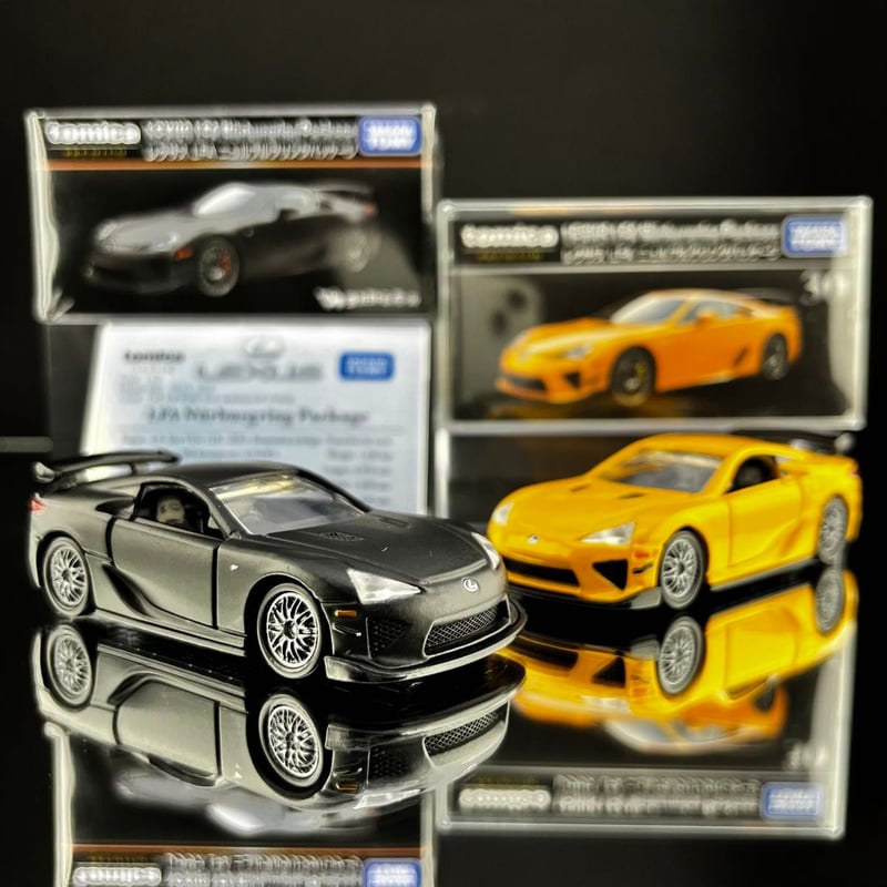 ミニ 展示用車両解説プレート トミカプレミアム レクサス LFA