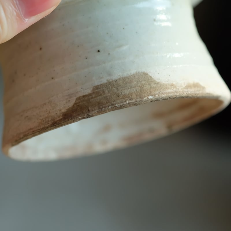 李朝前期 白磁高台皿 | gallery & boutique 雪月花