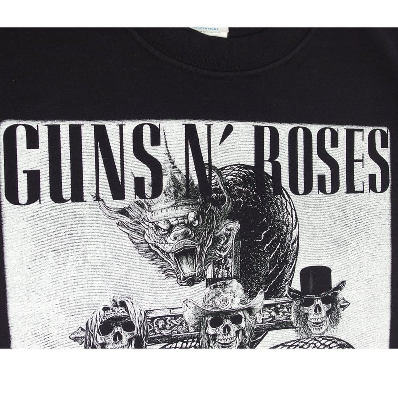 GUNS N' ROSES ガンズアンドローゼス Tシャツ ブラック Lサイズ ツアー