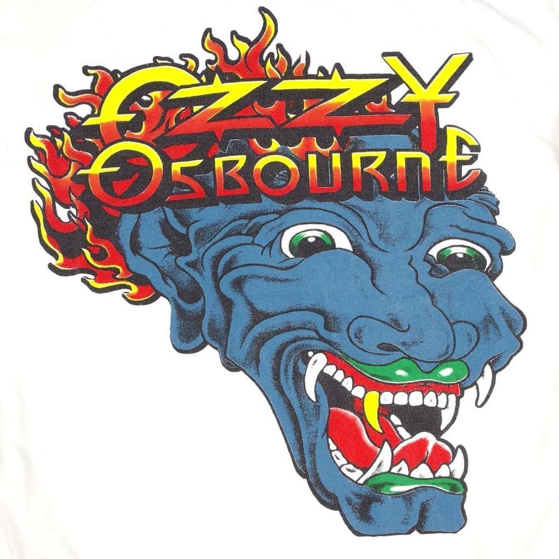 ozzy osbourne ロンT オジーオズボーン OZZY 般若 デビル 長袖 T
