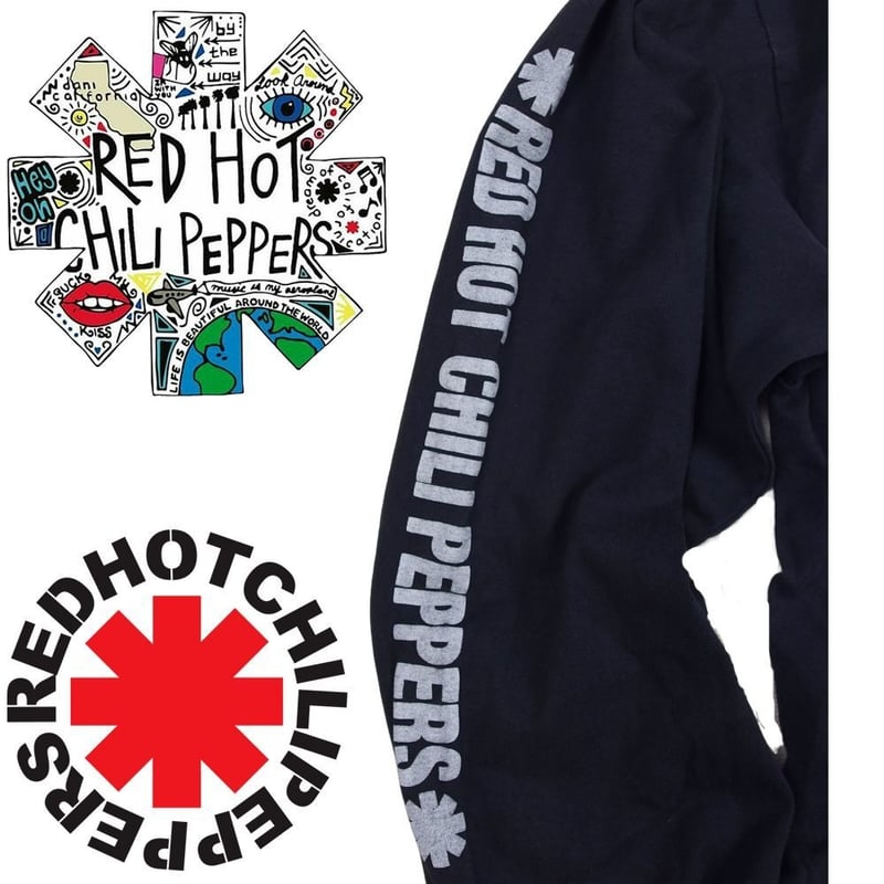 RED HOT CHILIPEPPERS レッドホットチリペッパーズ ロンT 長袖 Tシャツ