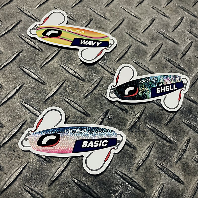 OCEA “JIG COLOR” STICKERS（3pcs set） | SHIMANO O
