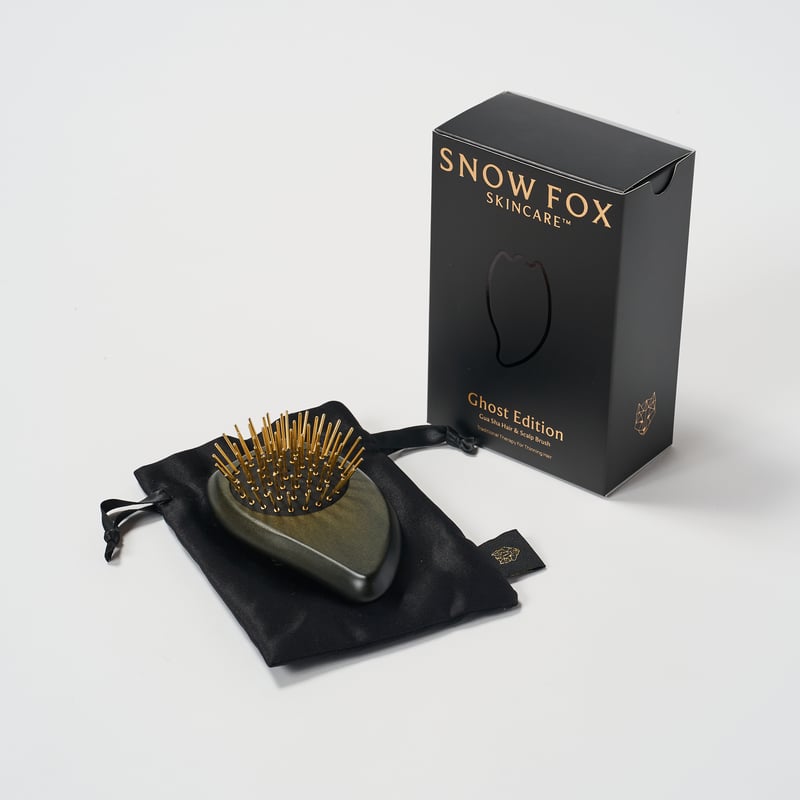 プレミアム FOX カッサ ゴースト ヘアブラシ ブラック ｜SNOW FOX