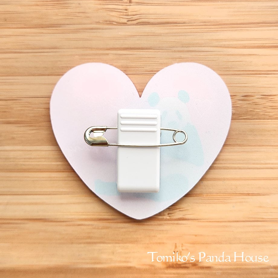 超人気!【あくりるばっじぃ】「Heart Xiang」(ハートシャン・アクリル