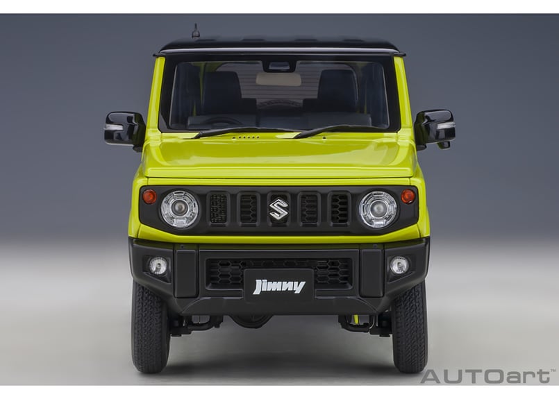 AUTOart 1/18 スズキ ジムニー （JB64） （イエロー／ブラック・ルーフ