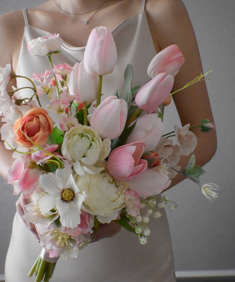 チューリップブーケ | 造花ブーケ | doille doillette