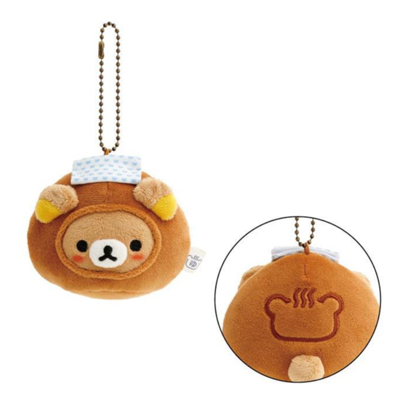 ぶらさげぬいぐるみ【ﾘﾗｯｸﾏ】饅頭 | りらっくま茶房オンラインストア
