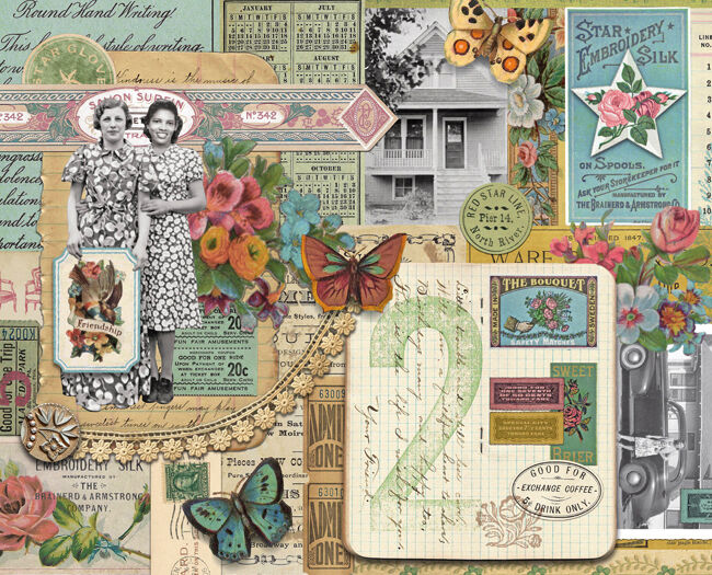 Junk Journal 7411-11 | ぱいなオンラインショップ by Quilt Sh
