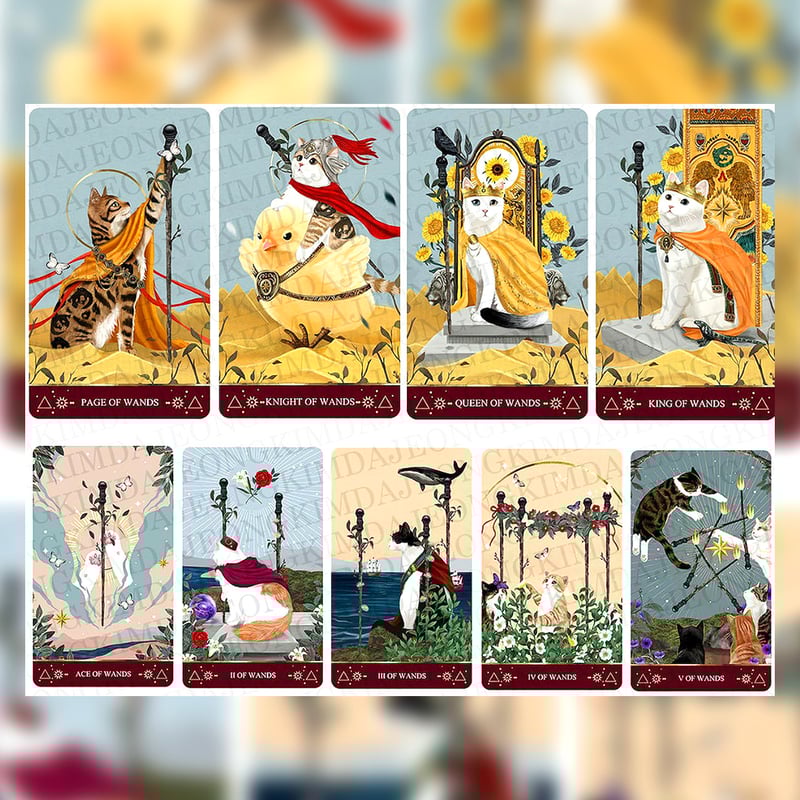 予約商品】MUSE CAT TAROT ミニサイズ【タロットカード】 | musemuse