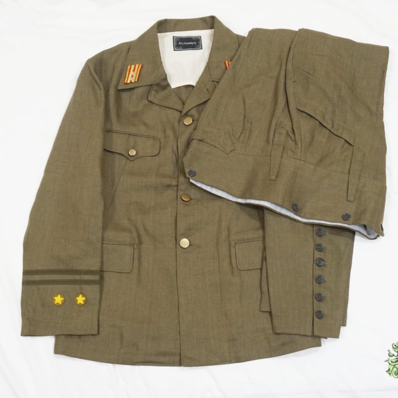 オーダーメイド)日本帝国陸軍 3式将校軍衣袴（開襟） | 止水工坊