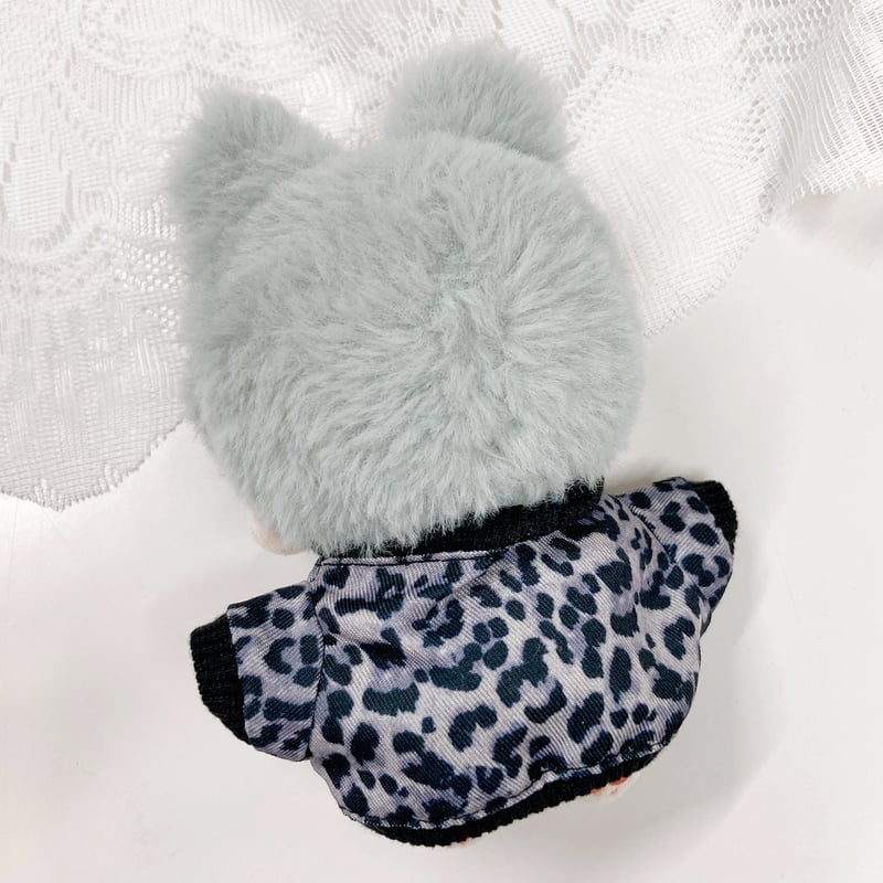 ぬい服】ヒョウ柄ジャケット 10cmぬいぐるみ用 | G.triGer