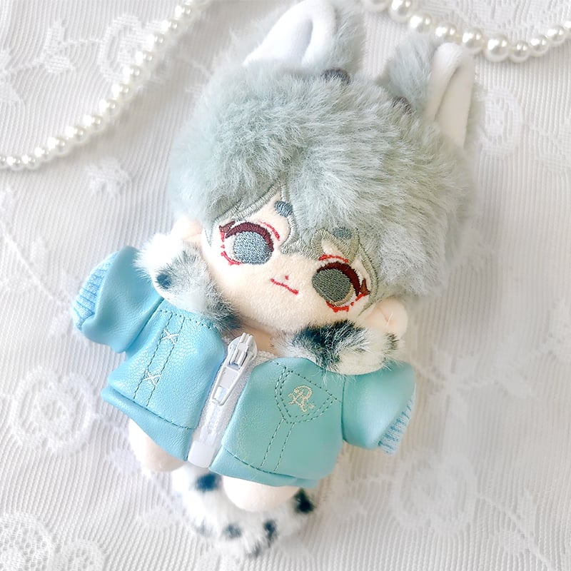 ぬい服】ふわふわしっぽ付き革ジャケット 【推し活グッズ】 | G.triGer