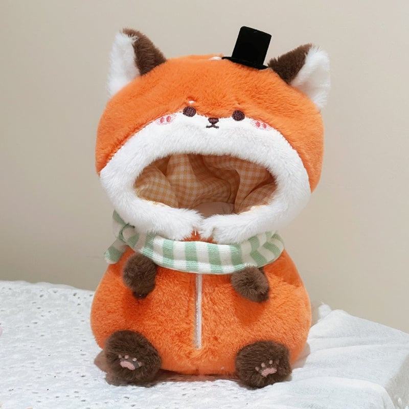 ぬい服】ぬいぐるみ用立体着ぐるみ【狐・黒猫・うさぎ】 10cm用 | G.triGer