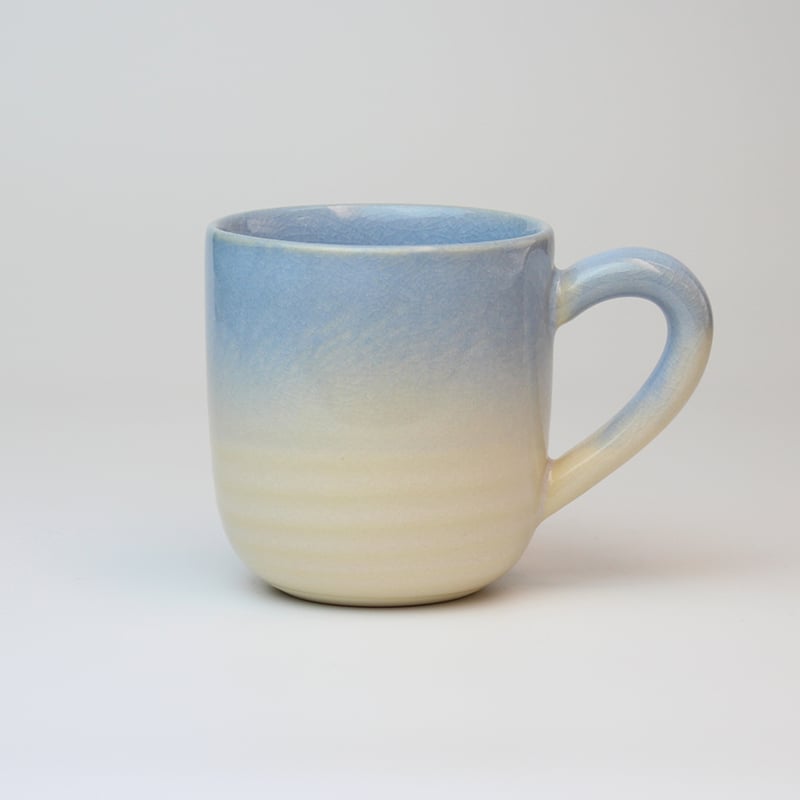 マグ つぼみ露草（段箱）｜萩焼窯元 萩陶苑 椿秀窯 ギフト | HAGIYAKI