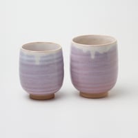 秋実組湯呑 佳俊作（木箱）｜萩焼窯元 萩陶苑 椿秀窯 ギフト 作家もの