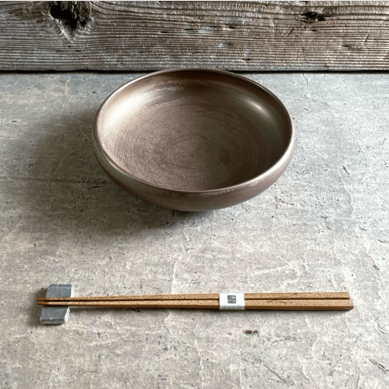 有田焼 陶悦窯 晶雲母金6寸鉄鉢 | MatsuBokkuri