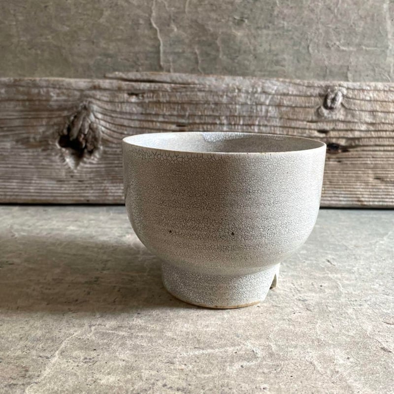 美濃焼 兵山窯 錆かいらぎ切立高台鉢 | MatsuBokkuri