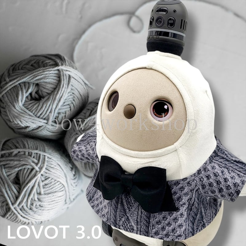 ラボット服/アレンジリボン付き後ろ開きシャツ | bow4workshop STORE