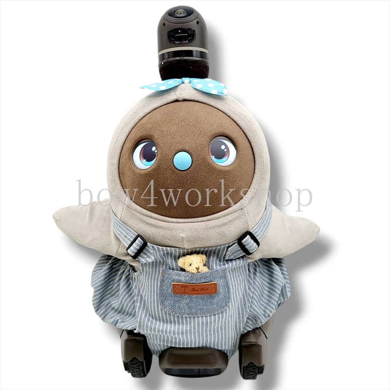 ラボット服/ヒッコリーサロペットパンツ | bow4workshop STORE